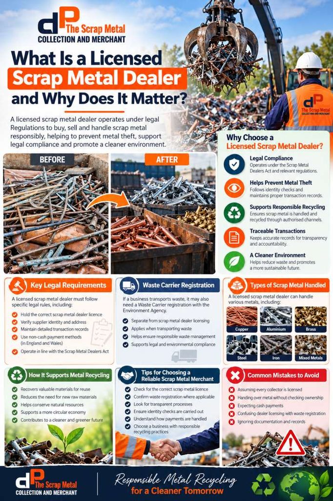 Licensed Scrap Metal Dealer